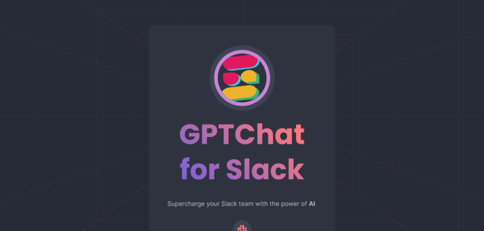 GPTChat Slack