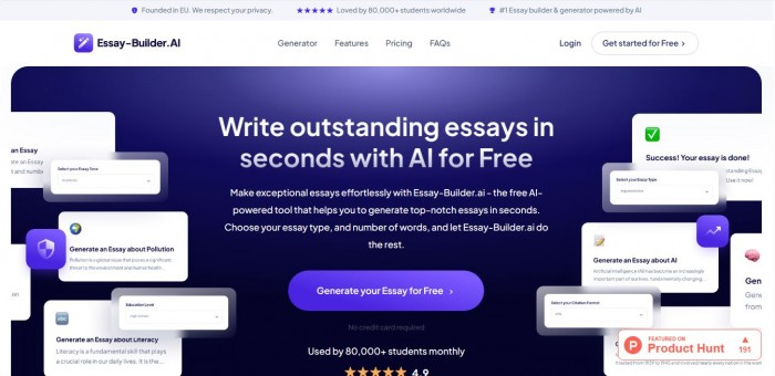 essay builder