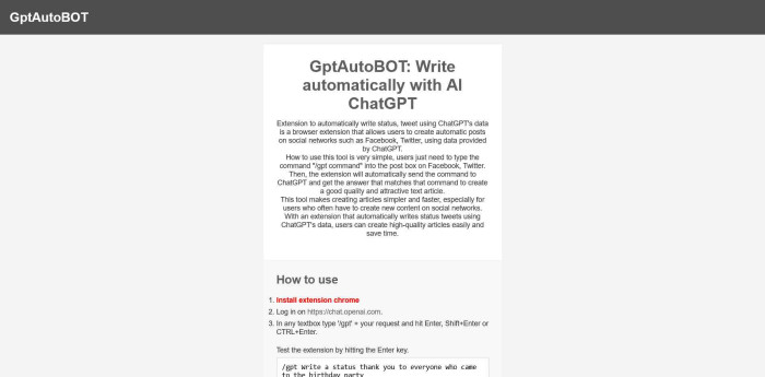 GptAutoBOT