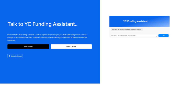 YC Funding Assistant