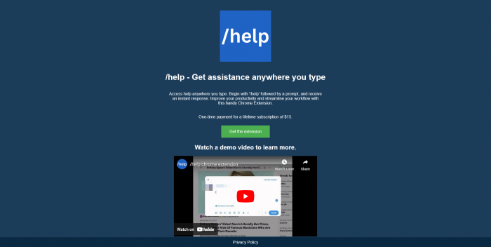 Screenshot 2023-10-14 at 16-47-54  help - Get assistance anywhere you type