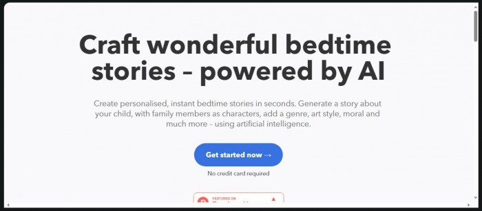 BedtimeStory AI