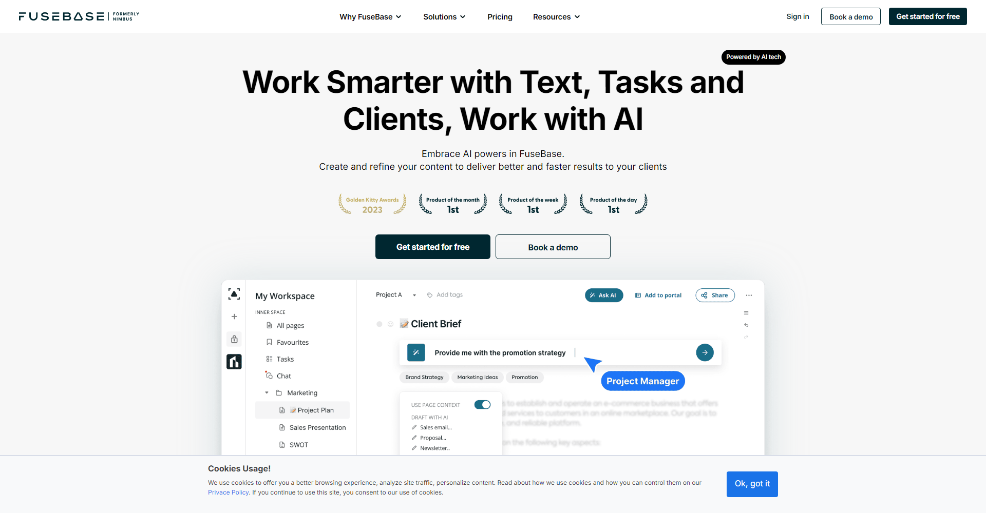 Fusebase Ai Boost Productivity Streamline Tasks For Client Oriented