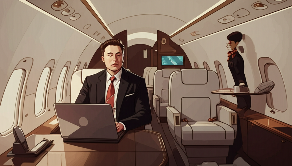 Hacked Documents Expose Guide to Serving Elon Musk on Private Jets