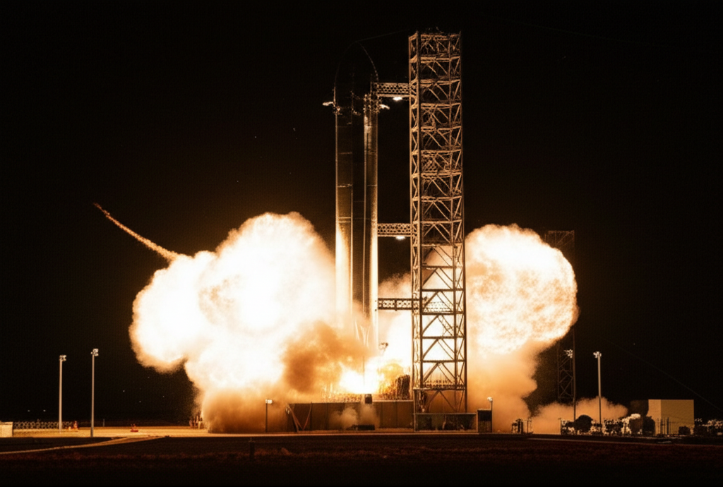 SpaceX’s Starship Suffers Explosion During Ground Test Ahead of Anticipated 10th Flight