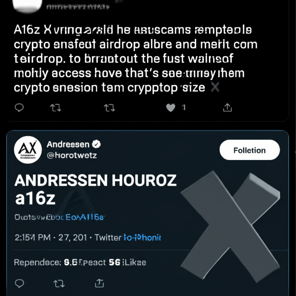 No, Andreessen Horowitz didn’t post that crypto scam tweet