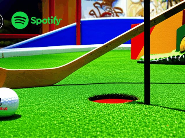 Spotify takes a swing at gaming with a mini golf game ahead of ‘Happy Gilmore 2’ release