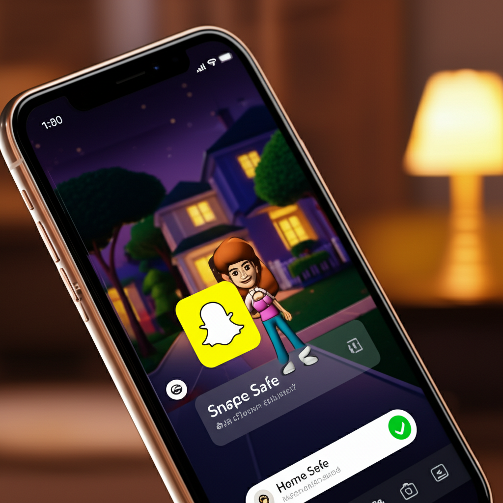 Snapchat will now let your friends know you’ve made it home safe