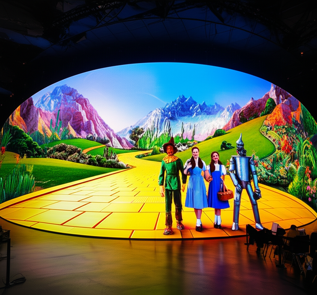 ‘Wizard of Oz’ blown up by AI for giant Sphere screen