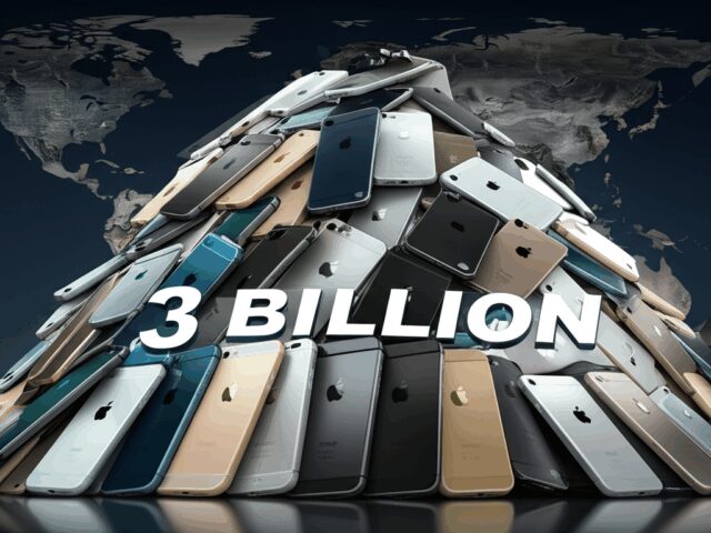 Apple Has Now Sold 3 Billion iPhones