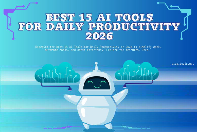Best 15 AI Tools for Productivity in 2026: The Ultimate List to Boost Efficiency